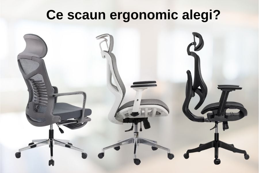 Care este cel mai bun scaun de birou ergonomic cu un buget de 1000 de lei?